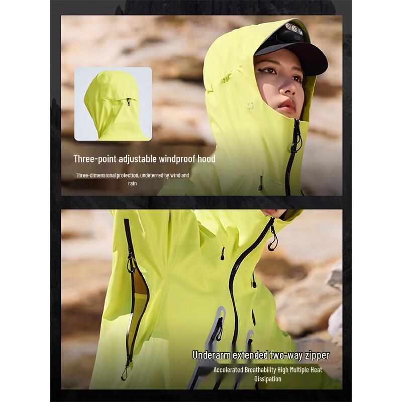 CAMEL Panda Unisex Outdoor Hardshell Jacket