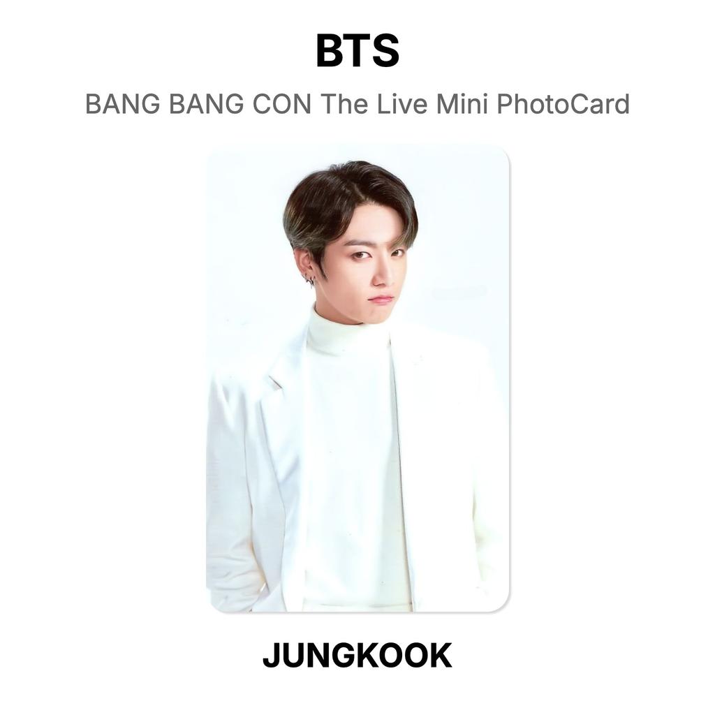 BTS BANG BANG CON The Live Mini PhotoCard Official Photocard