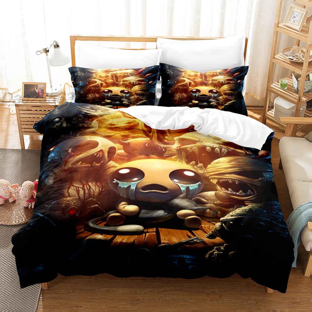 Comforter The Binding Of Isaac Bedding Set Single Twin Full Queen King Size Bed Set Aldult Kid Bedroom Duvet Sets 3D Print Kawaii