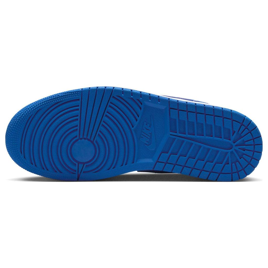 Air Jordan 1 Low Alternate Royal Toe Vīriešu kedas Balta Karaliskā Zila Melna 553558-140