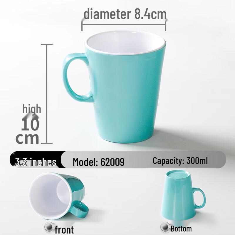 Меламиновая чашка для чая с ручкой