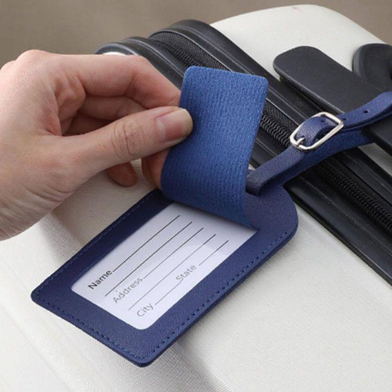 Travel Pu Passport Cover Luggage Tags Wedding Party Bussiness Gift Ticket Holder Passport Holder Case Travel Accessories Set