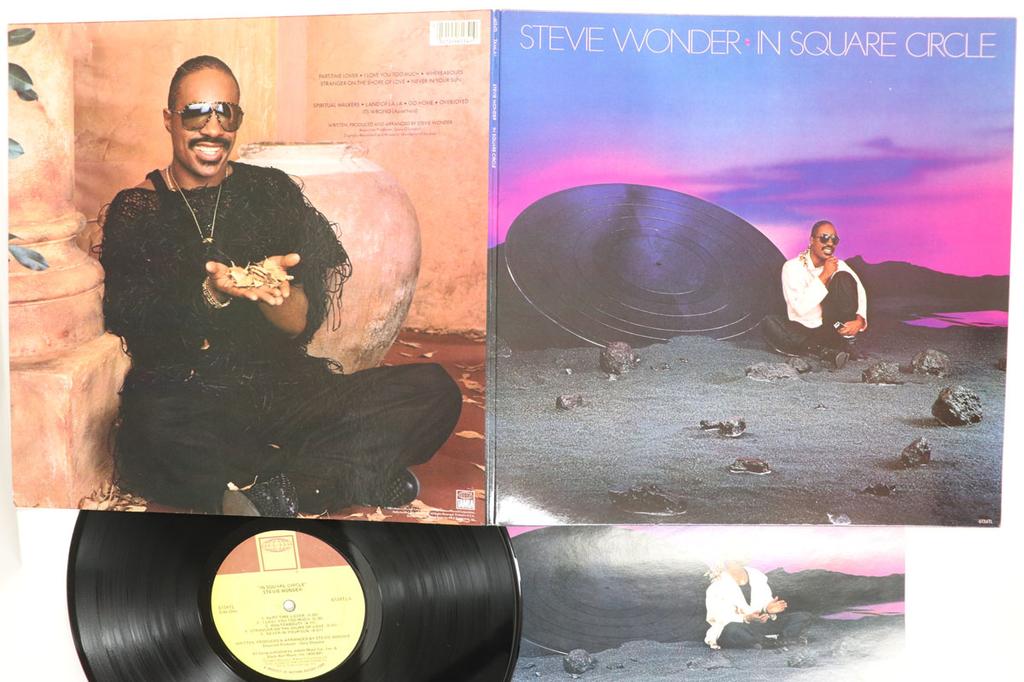LP-Schallplatte STEVIE WONDER In Square Circle 6134TL TAMLA MOTOWN 1985 US SoulFunk Gebraucht