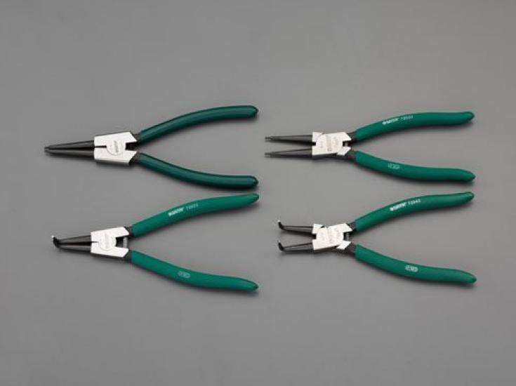 

ESCO snap ring pliers holes and 4-piece (for shafts) EA682S-3