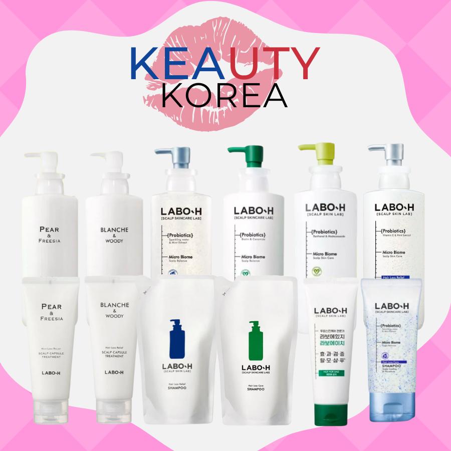 

LABO-H ШАМПУНЬ 112мл / 400мл - 6 Типів Scalp Cooling Shampoo 400