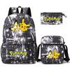 Backpack Teen Student School Bag Three-piece Pencil Case Crossbody Bag