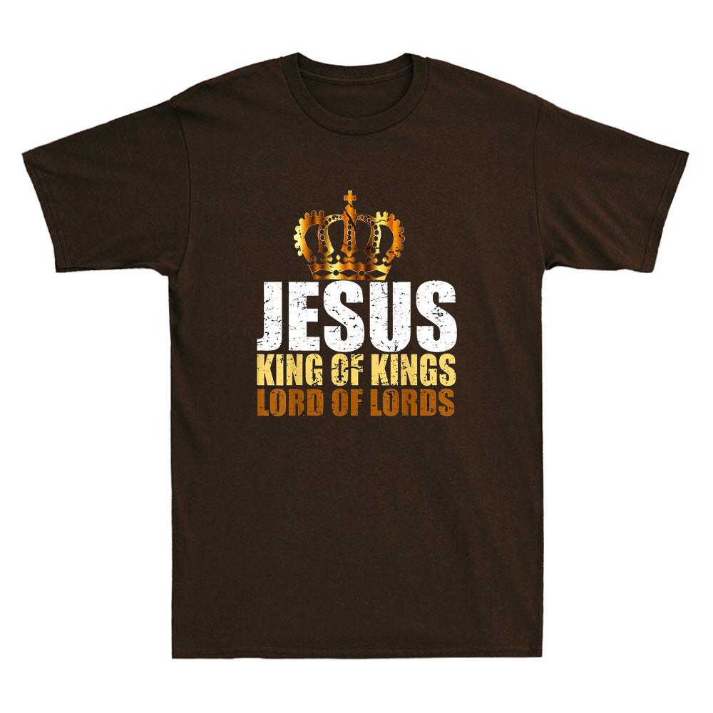 Christerest Jesus King Of Kings Lord Of Lords Christian Vintage Unisexs Shirt Tee