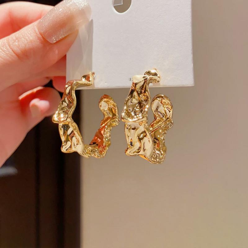 

Korean Sliver Color Cross-Shape Drop Earrings for Women Men Punk Hip Hop Crystal Pendant Earrings Party Jewelery Gifts