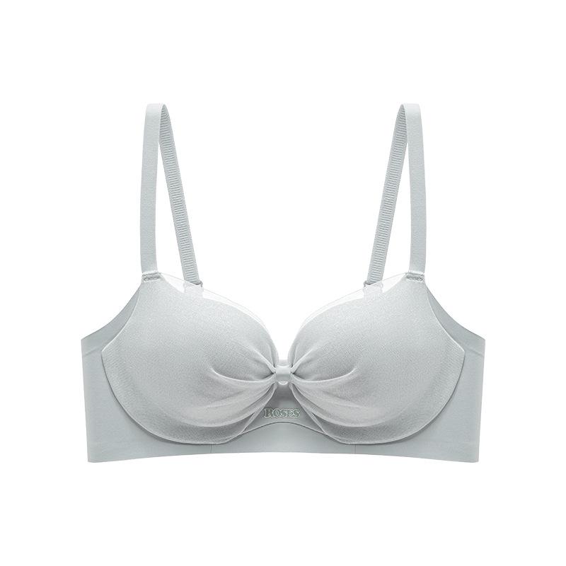 Women's Push-Up Bra: Wire-Free, Side Support, Thickened for Small Chest, Enhances Size, Prevents Sagging