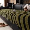 Non-Slip Couch Cover Plush Universal Irregularity Sofa Cushion European Style Retro New Prevent Cat Scratching Sofa Covers