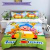 3pcs Duvet Cover Set (1*Duvet Cover + 2*Pillowcase, Without Core), Plim Plim Print Bedding Set, Bedroom Decor, All‑Season, Gift