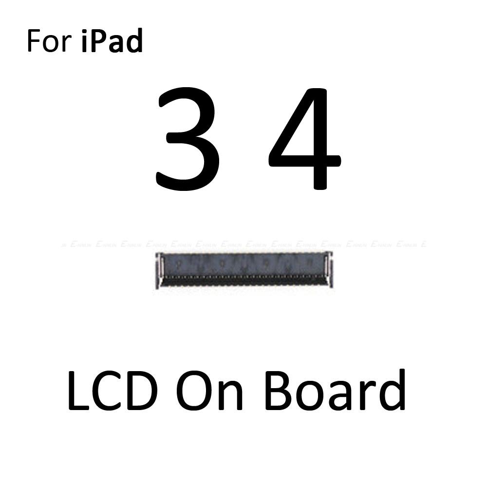 FPC-Stecker für iPad 2 3 4 5 air 6 air2 Mini 1 2 3 4 LCD-Digitizer-Touchscreen-Stecker Clip-On Motherboard Hauptplatine