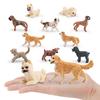 Golden Retriever Pvc Figure For Children Decorative Animal Miniature Gift