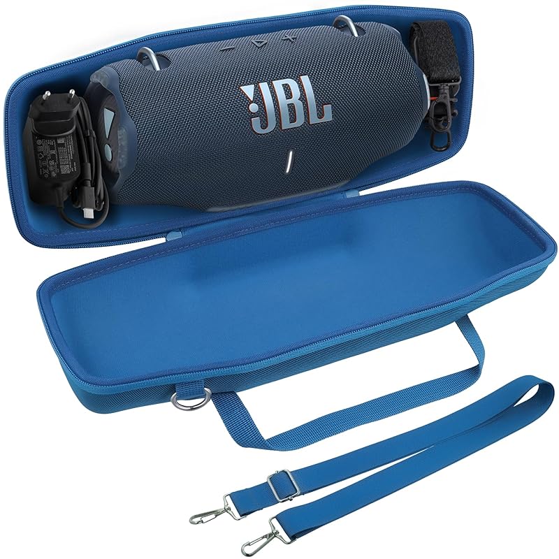 

(Sold as case only) JBL XTREME4 Bluetooth speaker storage case, blue -co2CREA