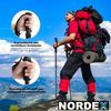NORDEX Kijki trekkingowe Kijki trekkingowe Teleskopowe Nordic Walking ultralekkie Aluminium