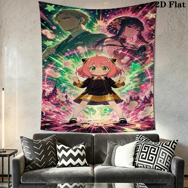 Anya Dog Tapestry Tapestry Wallmounted Background Cloth Work Of Art Atmospheric Background Cloth Home Decor