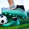 High-top football shoes men and women children broken nails tf artificial turf nails youth training shoes
