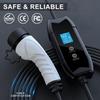 Type2 16A 3.5KW Electric Vehicle Charger Multiple Protections Car Charging Station Portable EV Charger