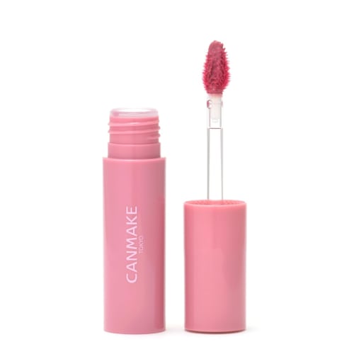 Canmake Glass Tint Syrup 04 Blissful Pink 3.1g Lip Tint Gloss Bluish Pink