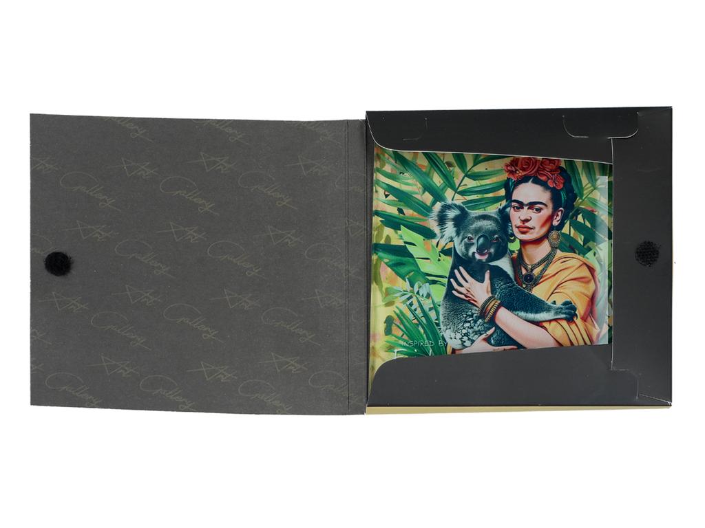 Szklana Podkładka Pod Kubek Frida Kahlo Kuchnia Stół Salon Ozdoba Dom