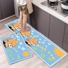 Long Kitchen Mats Home Floor Toilet Entrance Mat  Home Quick Drying Super Absorbent Floor Mat Kitchen Rugs Mats Non Slip Modern