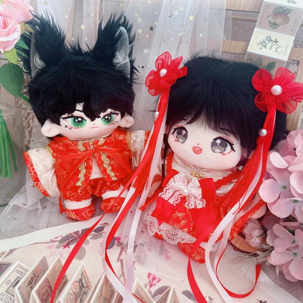 Snake 20CM Cotton Doll Clothes New Year Plush Toys Clothes Stuffed Doll Clothes Suit Cotton Coll