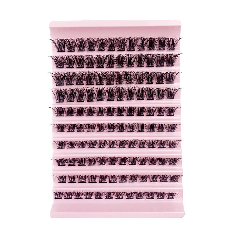 New Hot-Selling Segment Cluster False Eyelashes for Self-Grafting - Large Capacity for European and American Markets.