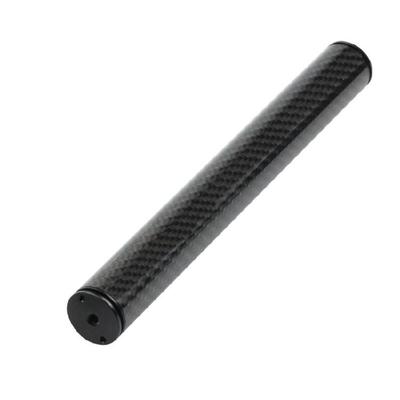 Portable Floating Camera Stabilizer 28.5mm Grip Diameter Lightweight Carbon Fiber Construction Buoyant Extension Rod