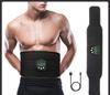EMS Smart Waist Belt, Abdominal Slimming Device, Home Fitness for Belly Fat Reduction, Portable Fat BurnerEMS