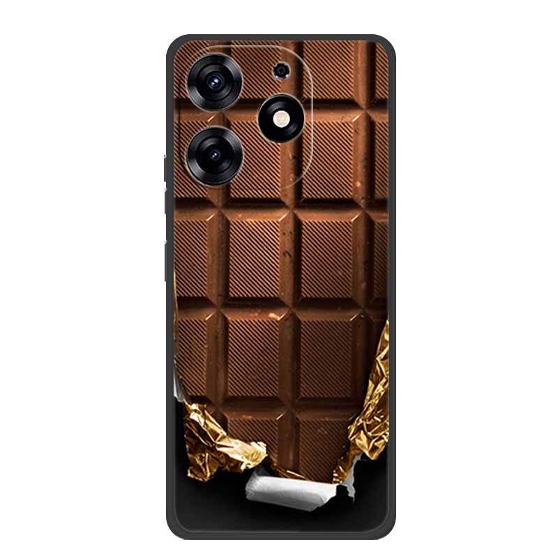 Phone Case For Blackview Shark 9 Case Black Silicone Soft Coque Funda For Blackview Shark 9 Back Cover Case Shark9 6.67" Shell