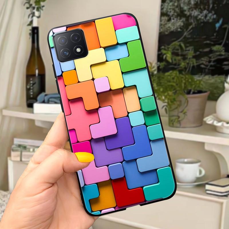 For Oppo A73 5G Case Soft TPU Silicone Back Cover Phone Case for Oppo A73 CPH2161 Case for OPPOA73 A 73 5G Coque Fundas Protect