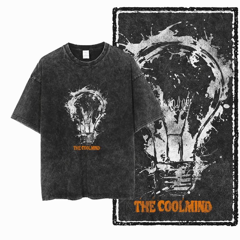 

x26-x50 StreetTHEME Exclusive Graphic Unisex Cotton Acid Washed T Shirt Cool Vintage Streetwear Men Tshirts Big Size Tee for men M