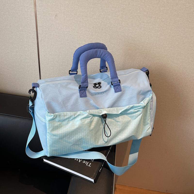 Travel Bag, Large Capacity, Short Distance Luggage Bag, Fashionable Sports, Fitness, Yoga Bag, Women's and Men's Swimming Bag, Multifunctional
