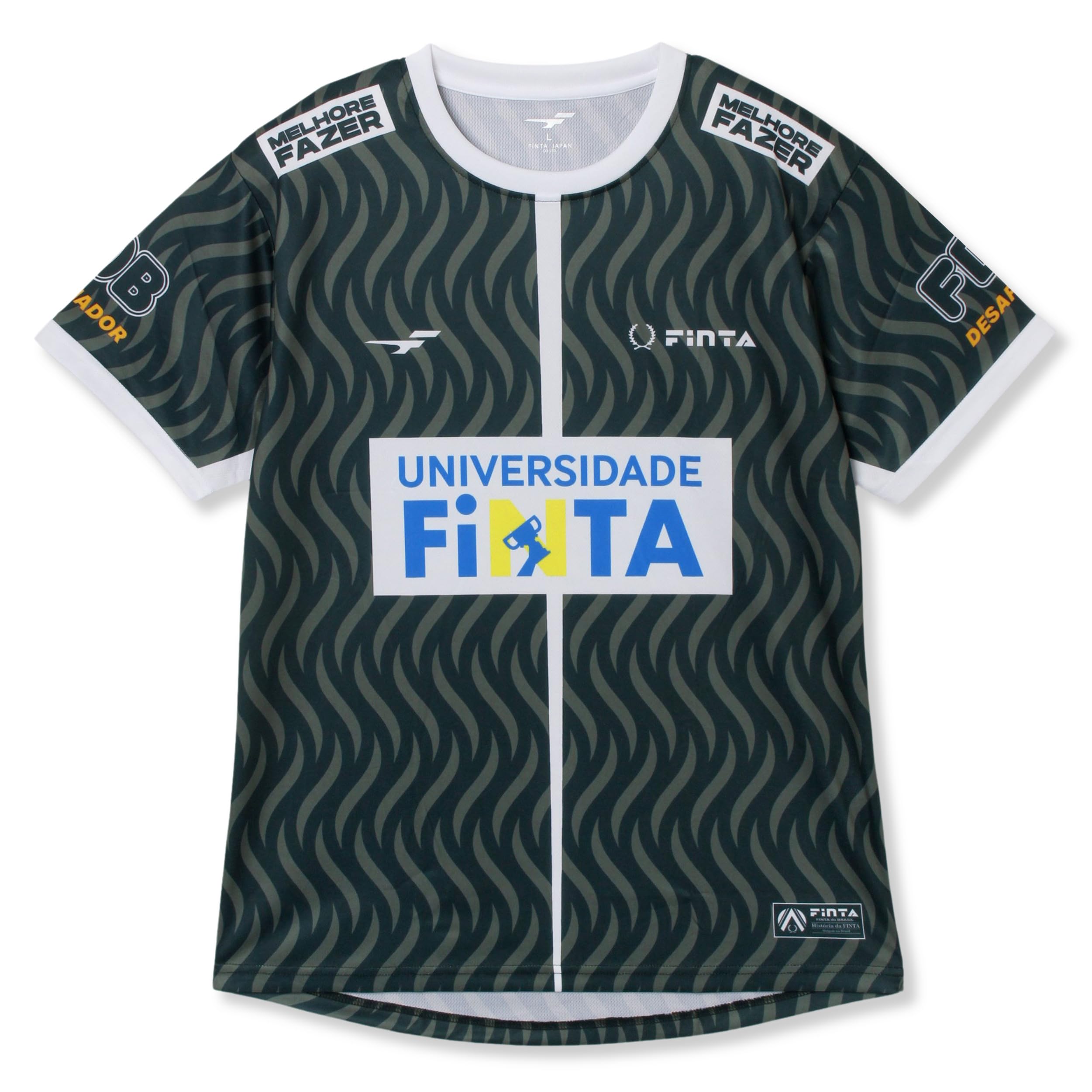 

FINTA Мужская футбольная тренировочная футболка с коротким рукавом FTE0029 (05:00) черный