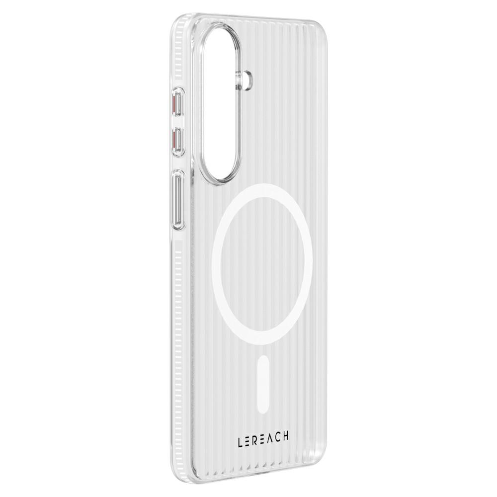 LEREACH TOC Serie für Samsung Galaxy S26+ Magnetische Hülle Fließendes Gitter PC Handyhülle