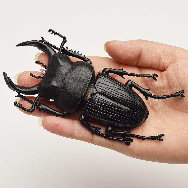 Beetle Simulation Toys Special Lifelike Model Realistic Insect Toy Models Nursery Teaching Aids Joke Toys Novelty Prank Props