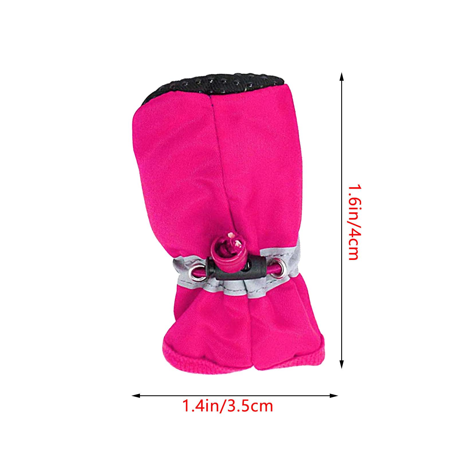 

Dog Boots Protector, - Dog Shoes, Comfortable Soft-Soled Dog Shoes розовый