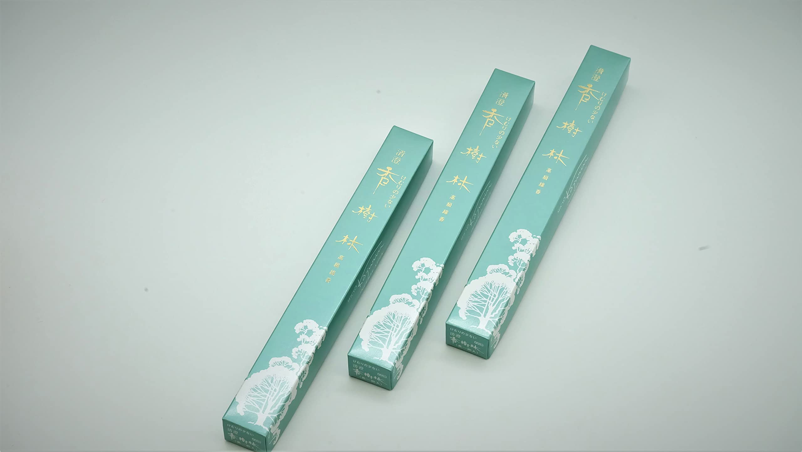 

Киёсуми Кодзюрин Длинные благовония, 3 пары (3 палочки) - Благовония с низким уровнем дыма для домашнего использования [Основано в 1820 году Эйракуя]