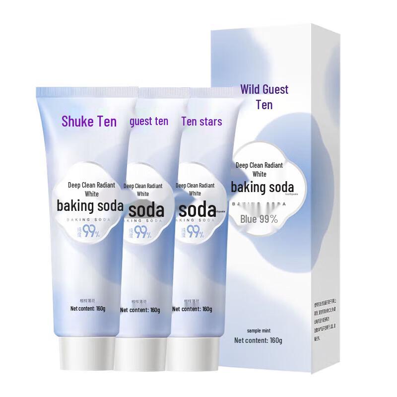 

Sencare Deep Clean Whitening Baking Soda Toothpaste