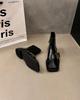 2025 Women's Korean Style Chelsea & Martin Ankle Boots: Street-Chic, Flat, Short Design