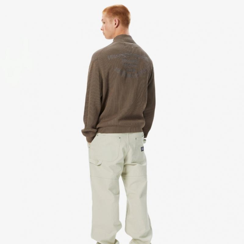 ThIs Is Never That Flawed Full Zip Cardigan Grey