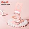Cat Paw Desktop Phone Holder - Versatile and Portable Stand for Office & Dorm.