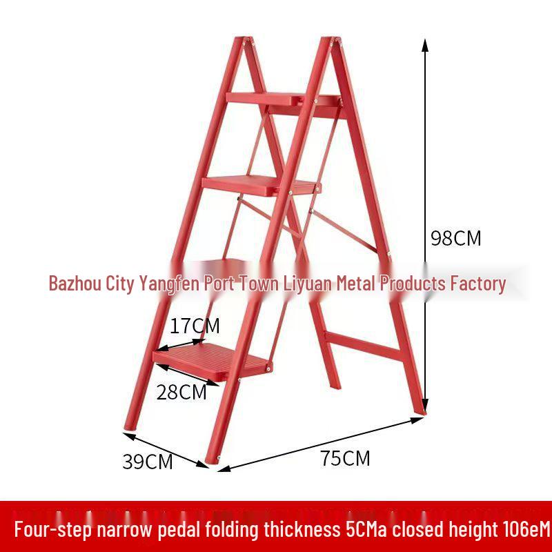 Multi-Purpose A-Frame Folding Ladder & Flower Stand - Perfect Housewarming Gift