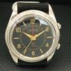 VINTAGE LEGEND MANUELL AUFZIEHBAR SCHWEIZER HERREN ÜBERHOLTE WEckerUHR a707513-1