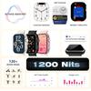 Smart Watch for Android & iPhone [46mm], Answer/Make Call, Sleep & Stress Tracking, 120+ Sports Modes, GPS Activity Tracker, Water Resistant