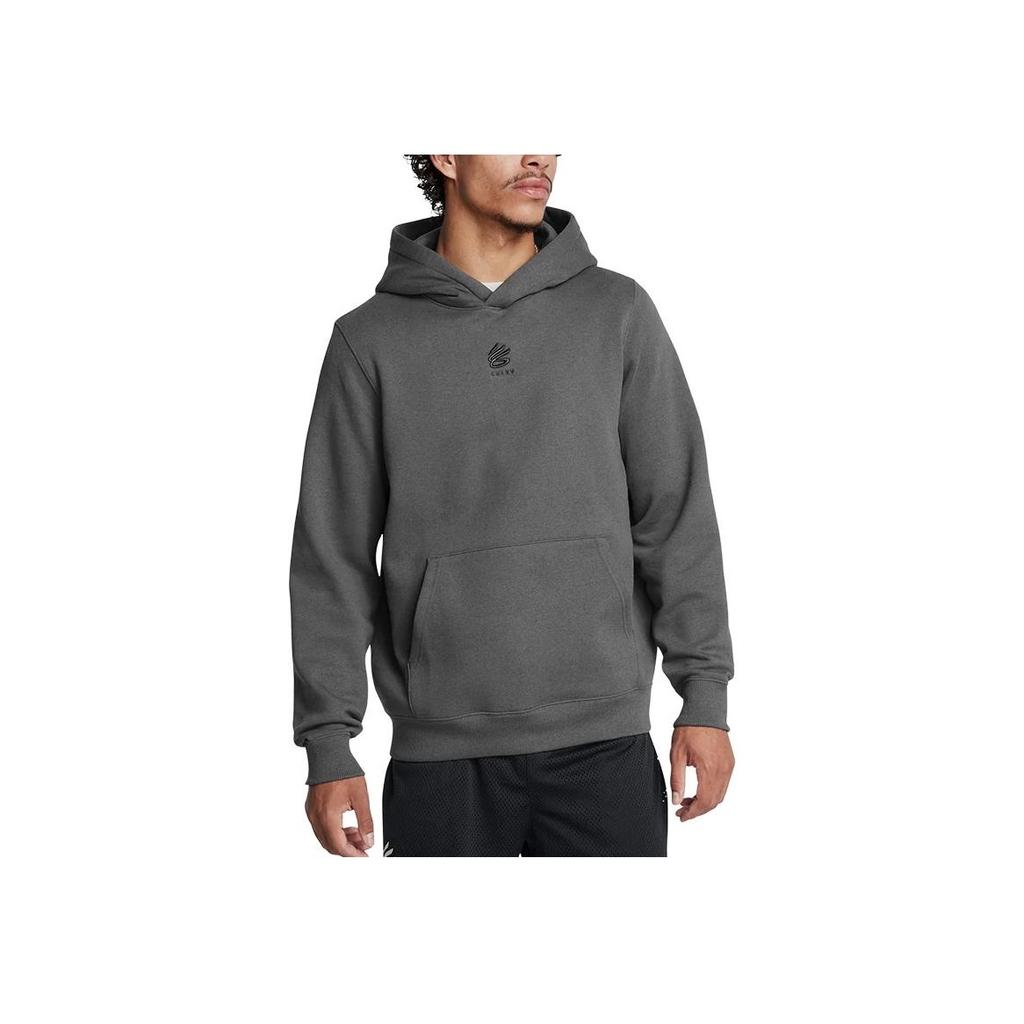 Under Armour Curry Splash Comfortable Sports Casual Hoodie Men hoodies Gray 1387096-025
