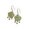 New Chinese design earrings Ruyi lock ear buckle women, personalized versatile national style earrings earrings