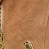BLUE LABEL CRESTBRIDGE Suede Leather Riders Jacket 38 Beige Brown Women Used