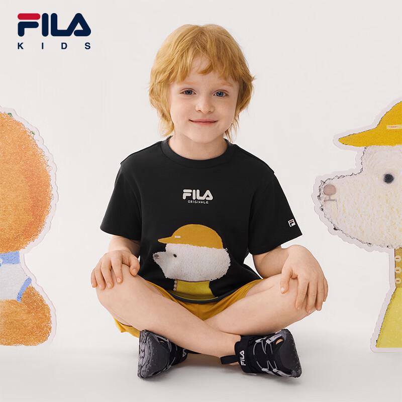 FILA Boys' Cotton Short Sleeve T-shirt