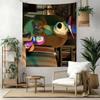 Masha Bear Wall Decor Tapestry Art For Pet Memorial Birthdaywedding Party Backdrop Family Gift